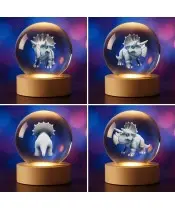 3D Triceratops Crystal Ball