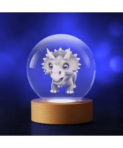 3D Triceratops Dinosaurier...