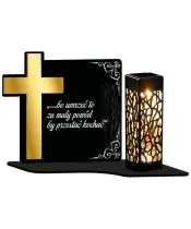 Eternal Candle Solar Led Cross for the Tomb of All Saints