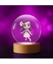 3D Crystal Ball Moana Ocean Treasure