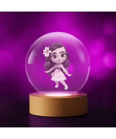 3D Crystal Ball Moana Ocean...