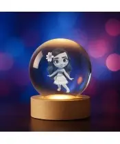 3D Crystal Ball Moana Ocean Treasure