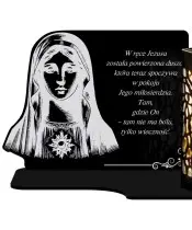 Eternal Solar Candle XL Mary Led for the Grave