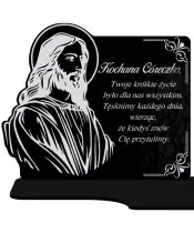 Eternal Solar Candle XL Jesus Led for the Grave