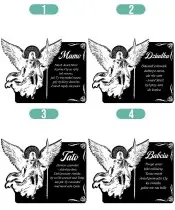 Eternal Solar LED Candle XL Angel for the Grave