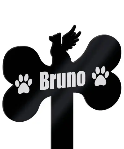 Memorial Plaque for a Dog's...