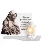Eternal Candle Premium XL Jesus Cemetery Grave Angel LED