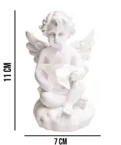 Eternal Candle Premium XL Jesus Cemetery Grave Angel LED