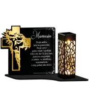 Eternal Solar Candle Statuette Cross for the Tomb of All Saints