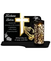 copy of Eternal Solar Candle Statuette Cross for the Tomb of All Saints