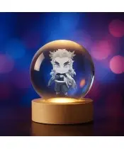 Kryształowa Kulka 3D Demon Slayer Senjuro Rengoku Nendoroid