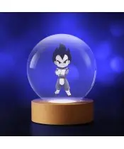 Kryształowa Kulka 3D Dragon Ball Vegeta Nendoroid