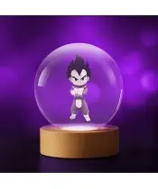 Kryształowa Kulka 3D Dragon Ball Vegeta Nendoroid