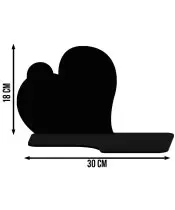 Premium Candle Statuette Led Figurine Plaster Hands 18 cm For the Cemetery