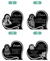 Premium Kerze Led Statuette Engel Gips Figur für Friedhof Grab