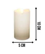 Premium Kerze Statue Buch LED Kerze für den Friedhof