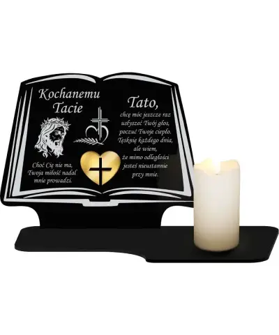 Premium Kerze Statue Buch...