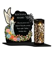 Eternal Solar Candle Angel Statuette for the Tomb of All Saints