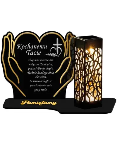 Large Solar Candle XL 18 cm...