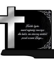 Eternal Solar Candle Silver Cross Led for the Tomb of All Saints