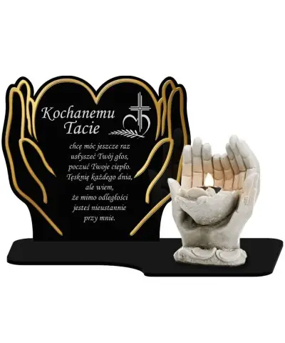 Premium LED Kerze Goldene...