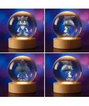 3D-Kristallkugel Märchen Sonic