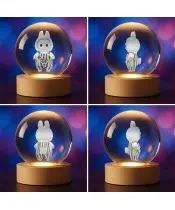 3D Labubu Crystal Ball with Watermelon