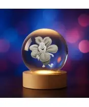 3D Crystal Ball Piglet Winnie the Pooh