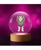 3D Kristallkugel Märchen Der König der Löwen