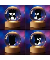 Badtz Maru Hello Kitty 3D-Kristallkugel