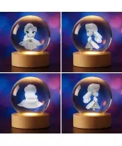 3D-Kristallkugel aus „Die Eiskönigin“ von Elsa