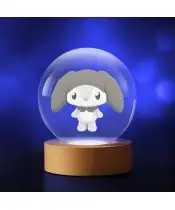 Littleforestfellow Melo Hello Kitty 3D-Kristallkugel