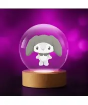 Littleforestfellow Melo Hello Kitty 3D-Kristallkugel