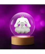 3D Sanrio Cinnamoroll Hello Kitty Kristallkugel