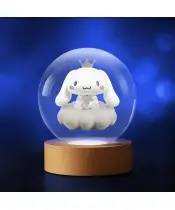 3D Sanrio Cinnamoroll Hello Kitty Kristallkugel