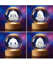 Kryształowa Kulka 3D Sanrio Cinnamoroll Hello Kitty