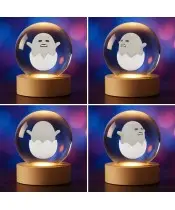 3D Sanrio Gudetama Hello Kitty Crystal Ball