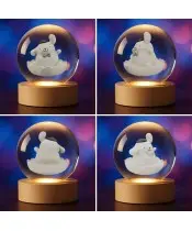 Sanrio Pompompurin Hello Kitty 3D-Kristallkugel