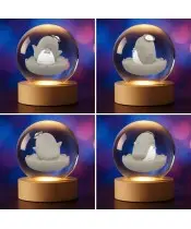3D Sanrio Tuxedo Sam Hello Kitty Crystal Ball
