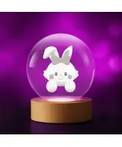 3D Sanrio Kristallkugel Wünsch mir was Hello Kitty
