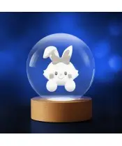 3D Sanrio Kristallkugel Wünsch mir was Hello Kitty
