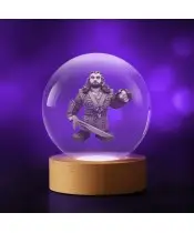 Thorin Eichenschild Hobbit 3D-Kristallkugel