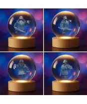 Thorin Eichenschild Hobbit 3D-Kristallkugel