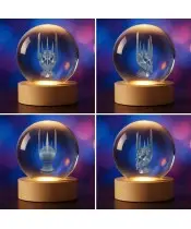 Kryształowa Kulka 3D Władca Pierścieni Sauron