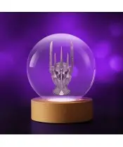 3D Kristallkugel Herr der Ringe Sauron