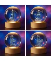 3D Kristallkugel Herr der Ringe Legolas