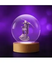 3D Kristallkugel Herr der Ringe Legolas