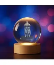 3D Kristallkugel Herr der Ringe Gimli