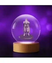 3D Crystal Ball Lord of the Rings Gimli