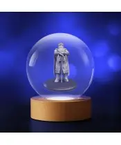 3D Kristallkugel Herr der Ringe Gimli